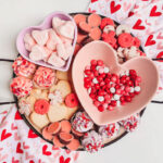 Valentine Dessert Boards - pink treats