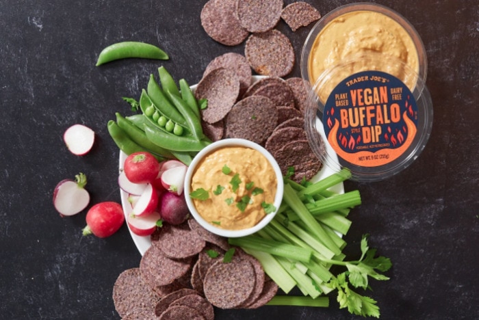 Trader Joes' Dips- Vegan Buffalo Dip