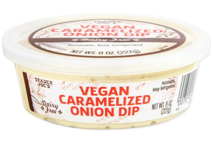 Trader Joes' Dips- Vegan Carmelized Onion Dip