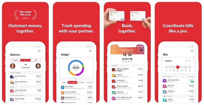 Budgeting Apps - Honeydue