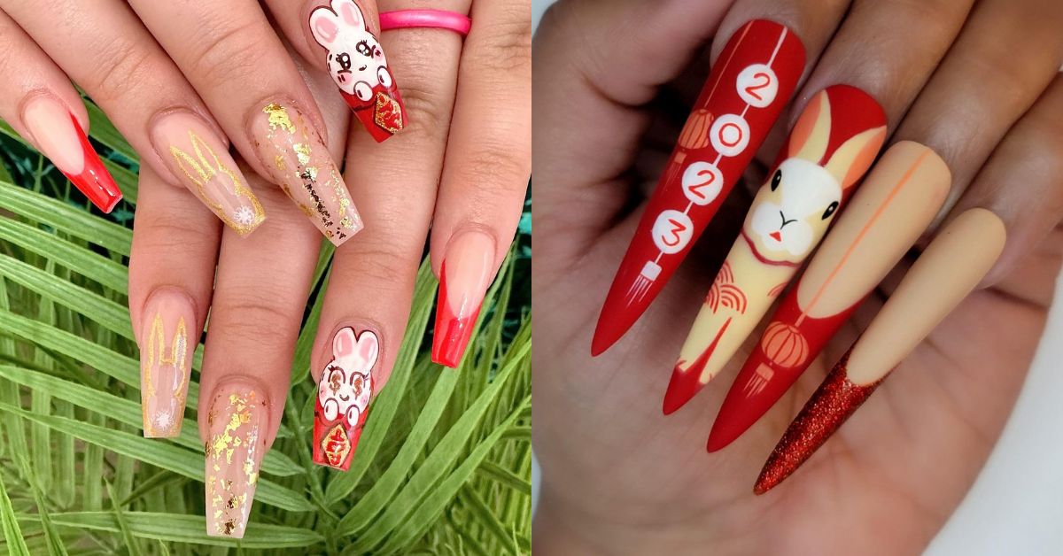 Chinese New Year Nails