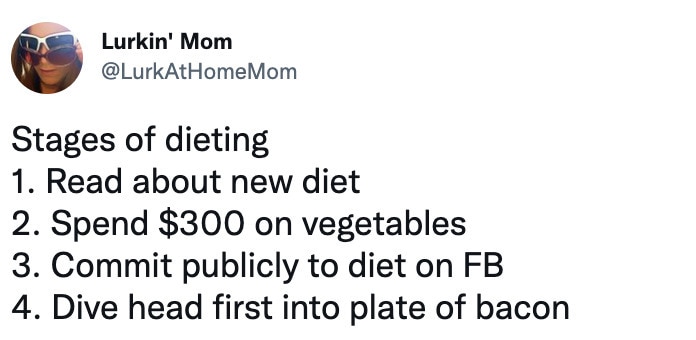 diet memes - stages of dieting