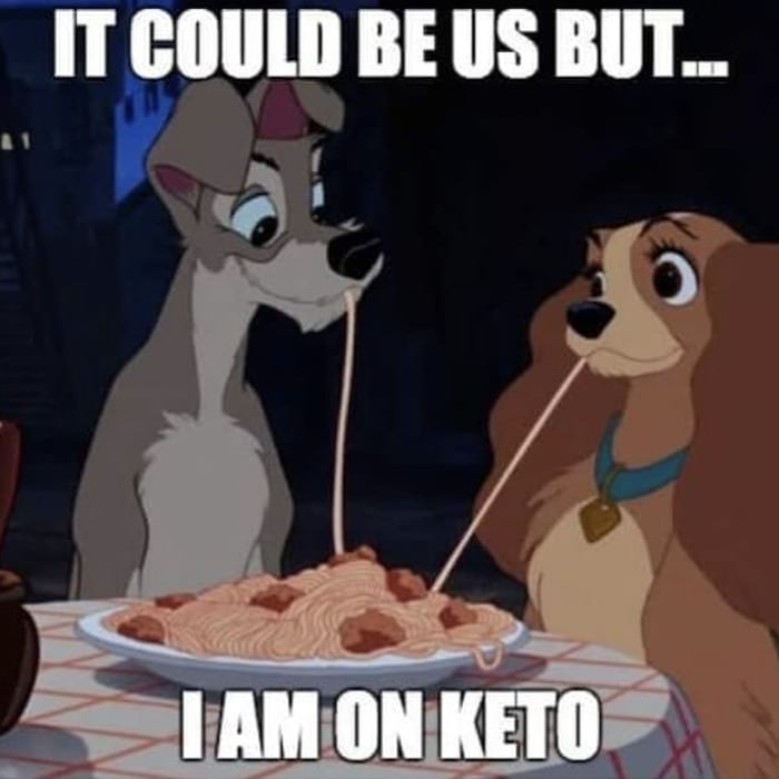diet memes - lady and the tramp pasta