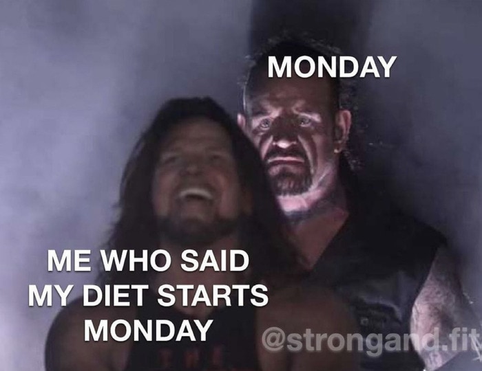 diet memes - diet starts monday
