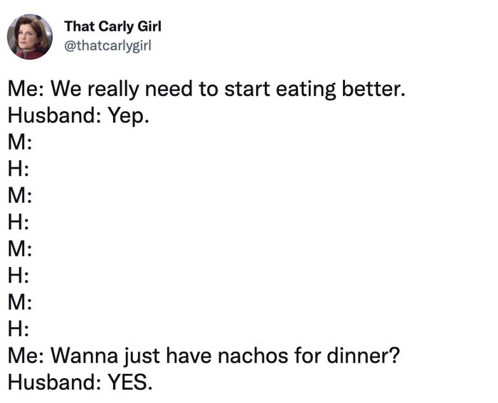 diet memes - nachos