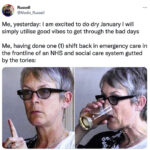 Dry January Memes Tweets - bad days