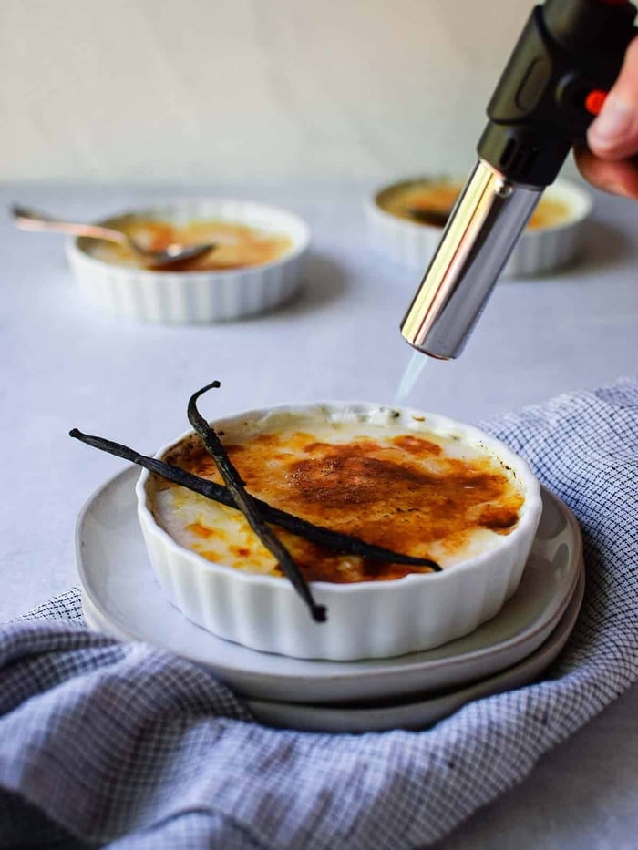 Easy Breakfast Ideas - Vanilla Yogurt Brulée