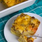 Easy Breakfast Ideas - Egg and Biscuit Breakfast Casserole