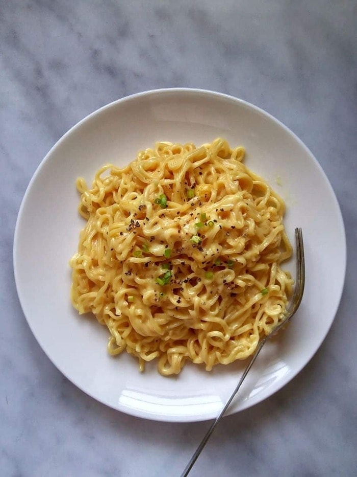 Easy Breakfast Ideas - Cheese Ramen