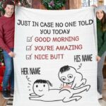 Funny Valentine's Day Gifts - Checklist Blanket