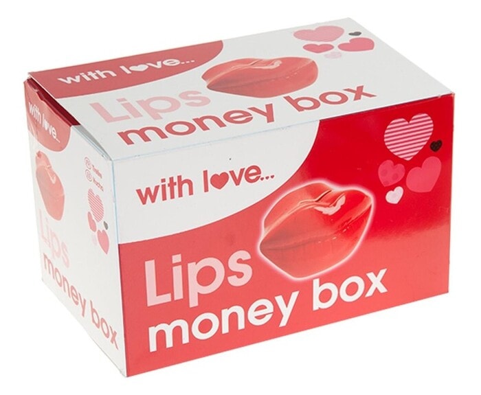 Funny Valentine's Day Gifts - Lip Shaped Money Box