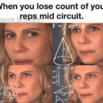 Gym Memes - lost rep count