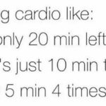 Gym Memes - cardio math