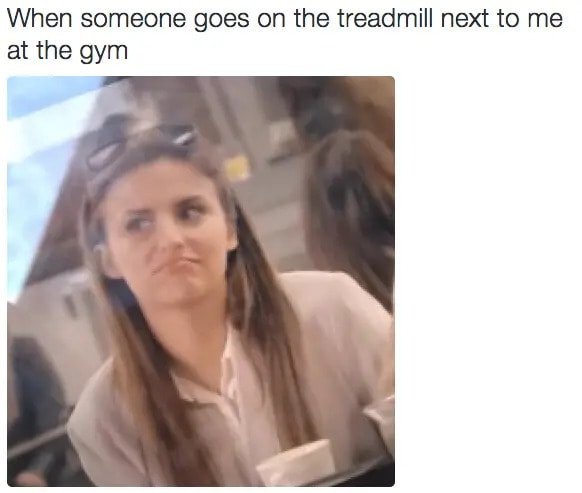 Gym Memes - someone on treadmill