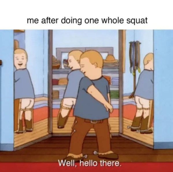 Gym Memes - looking in mirror