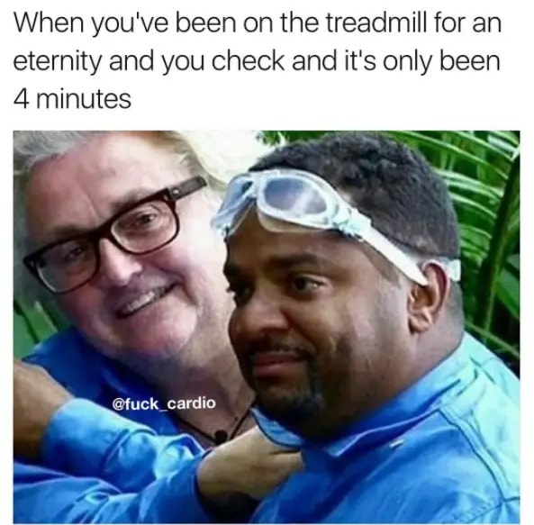 Gym Memes - cardio struggle