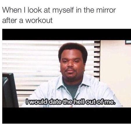 Gym Memes - looking good