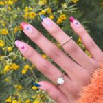 Heart Nail Designs - Skittle Heart Nails
