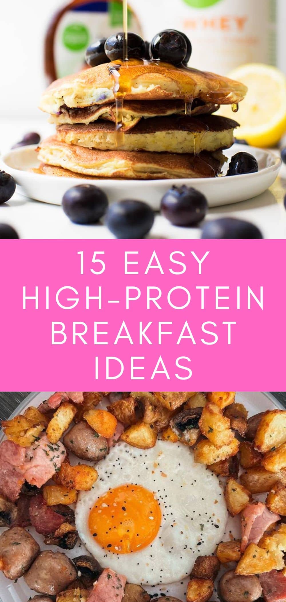 15 Quick and Easy High-Protein Breakfast Ideas - Let's Eat Cake