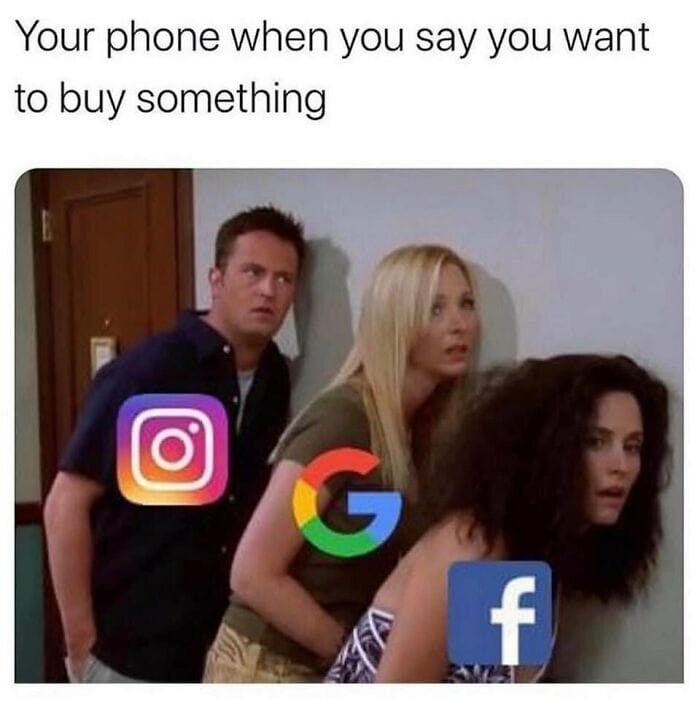 Hilarious Memes - your phone listening