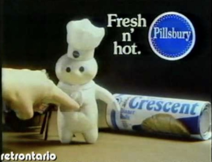Hottest Food Mascots - Pillsbury Doughboy