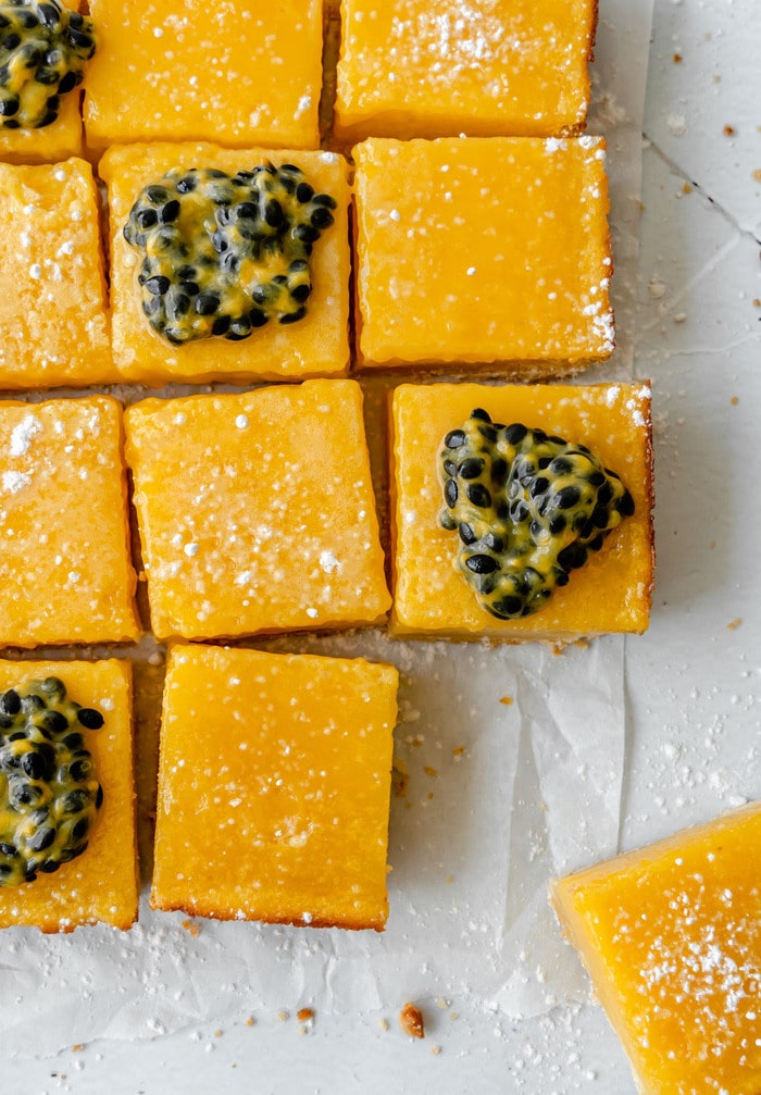 Lunar New Year Desserts - Passion Fruit Bars