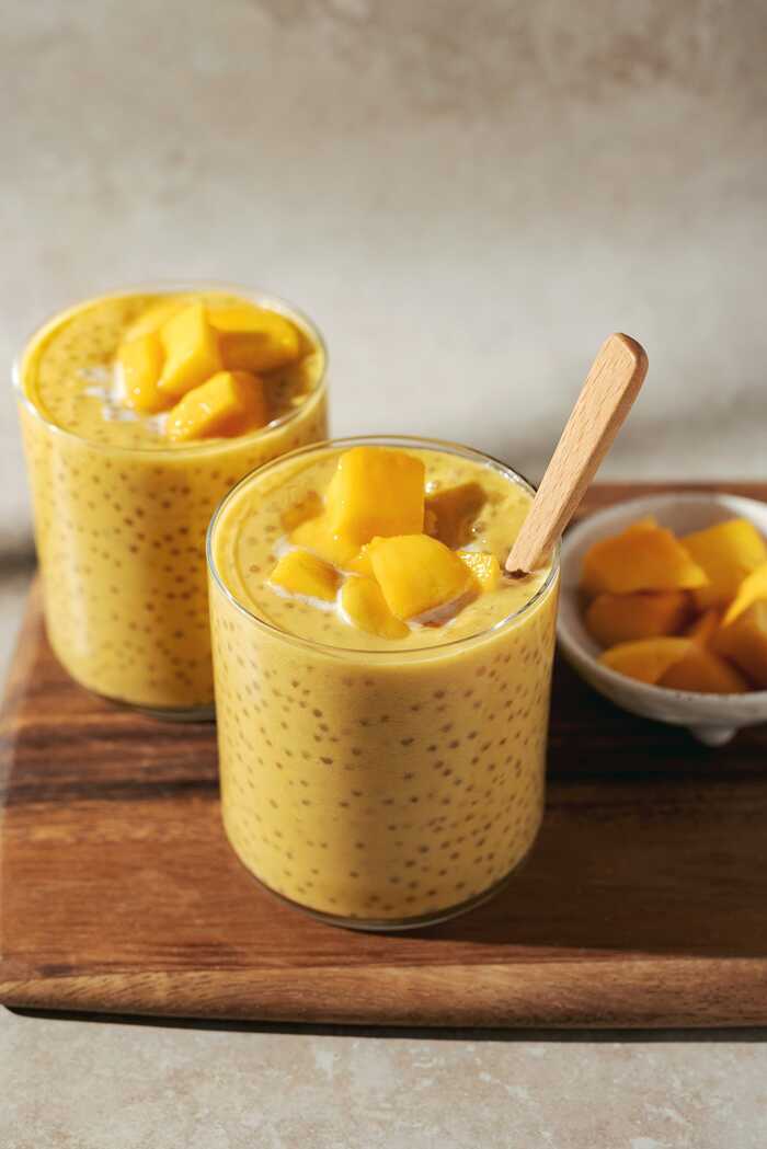 Lunar New Year Desserts - Mango Sago