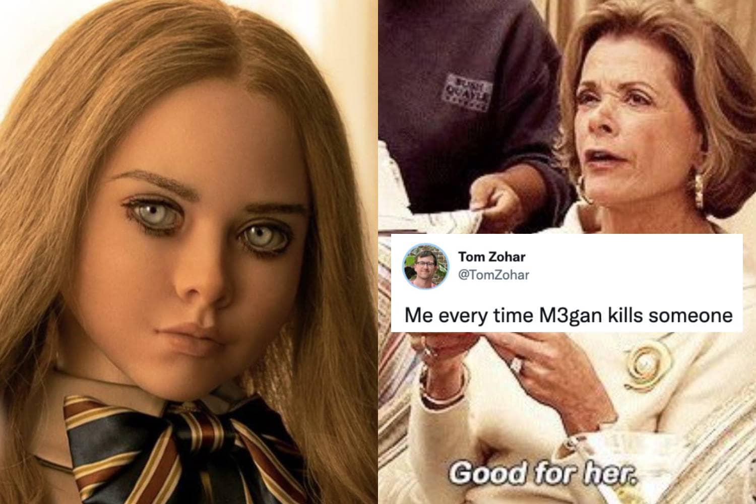 Here Are The Best Tweets About the New Killer M3GAN Movie - Let's Eat Cake Here Are The Best Tweets About the New Killer M3GAN Movie - Let's Eat Cake