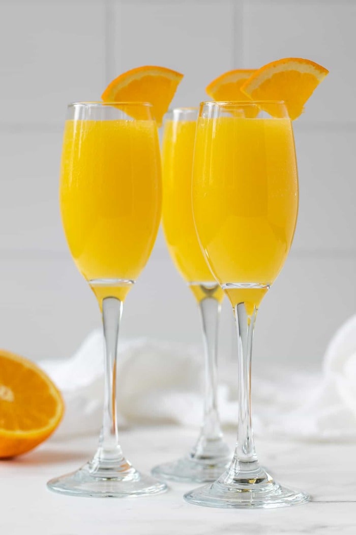 Mocktail Recipes - Mimosa Mocktail