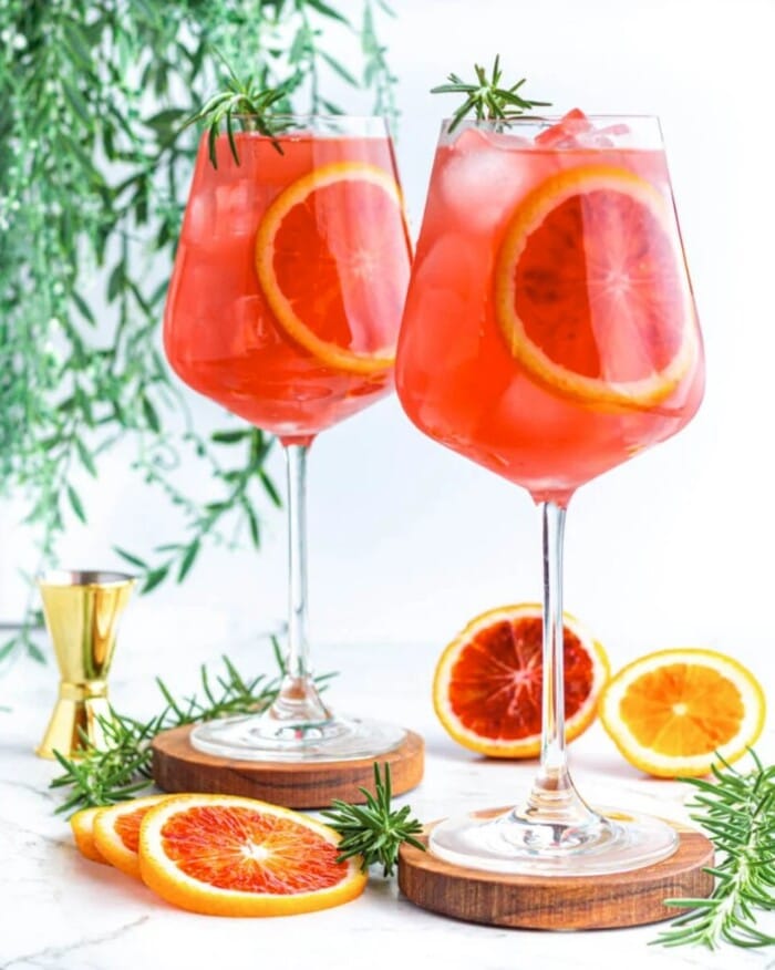 Mocktail Recipes - Blood Orange Mocktail