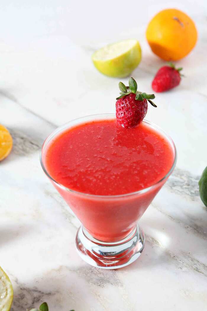 Mocktail Recipes - Strawberry Mockarita