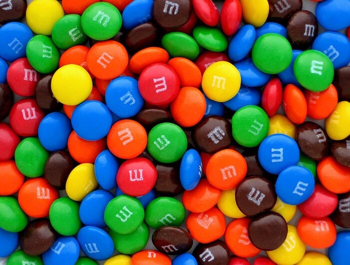 Most Popular Snacks in America - M&M’s