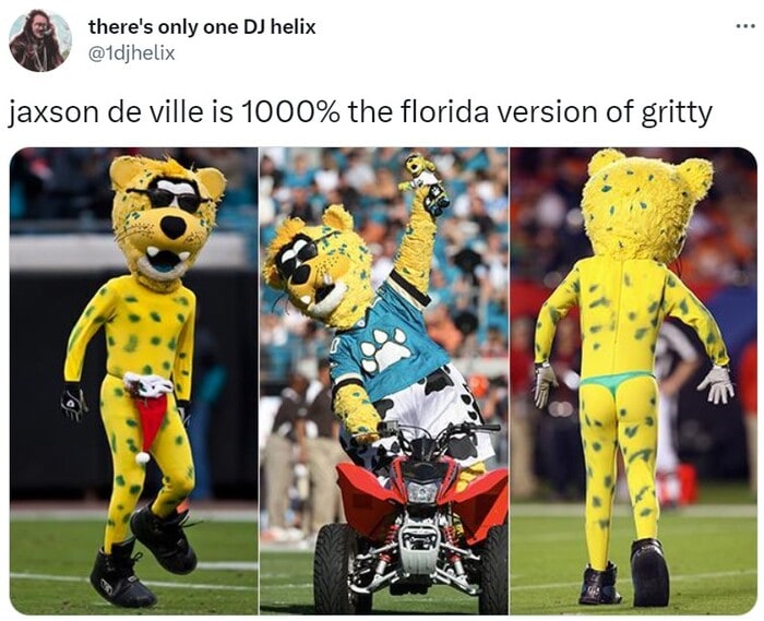 NFL Football Mascots Ranked - Jacksonville Jaguars - Jaxson de Ville