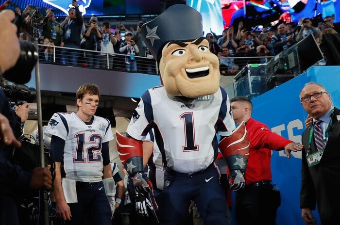 NFL Football Mascots Ranked - New England Patriots - Pat Patriot
