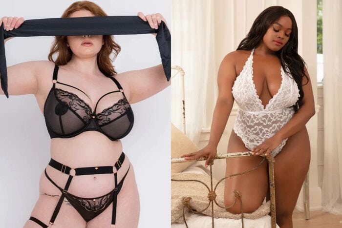 Plus Size Valentine's Day Lingerie