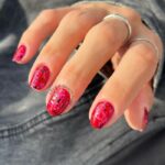 Red Valentine’s Day Nails - Sparkle and Shine