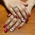 Red Valentine’s Day Nails - A Little Bitta Heart