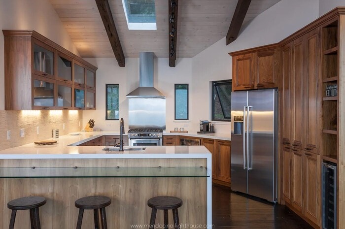 Romantic Airbnbs - Seaside Lighthouse in Mendocino, California