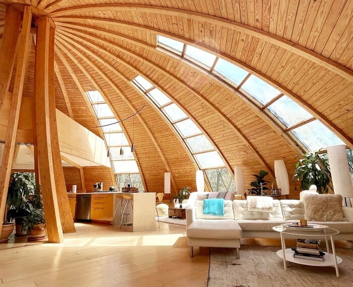 Romantic Airbnbs - Dome House in New Paltz, New York