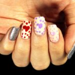 Simple Valentine Nail Designs - A Little This, a Little That