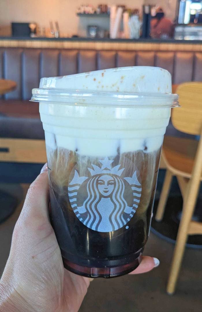 Starbucks Pistachio Cream Cold Brew