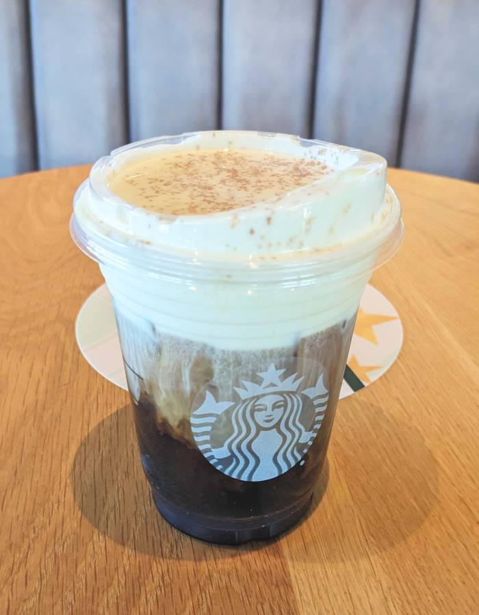 Starbucks Pistachio Cream Cold Brew