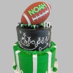 Super Bowl Cakes - Football Play Cake