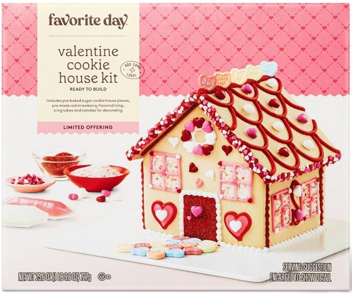 Target Valentine's Day 2023 - Valentine's Cookie House Kit