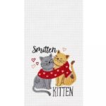 Target Valentine's Day 2023 - Smitten Kitten Valentine's Day Kitchen Towel