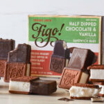 Trader Joe's January - Figo! Half Dipped Chocolate and Vanilla Sandwich Bars