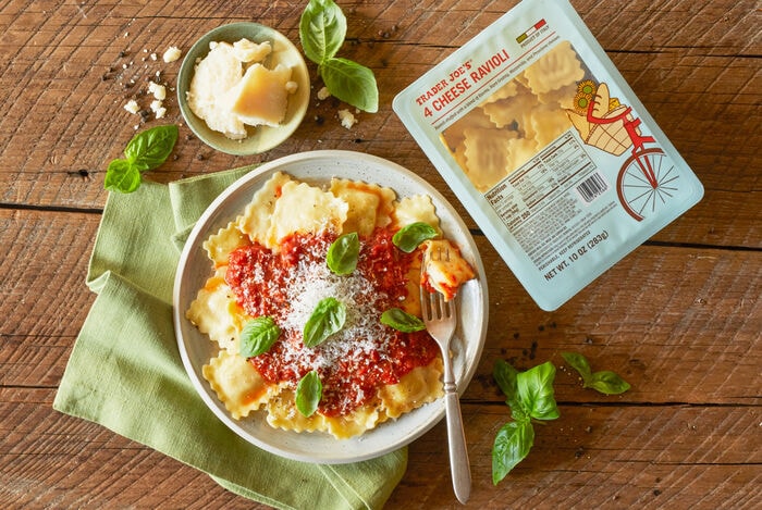 Trader Joe's January - Four Cheese Ravioli