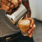 what is a cortado - pouring a cortado