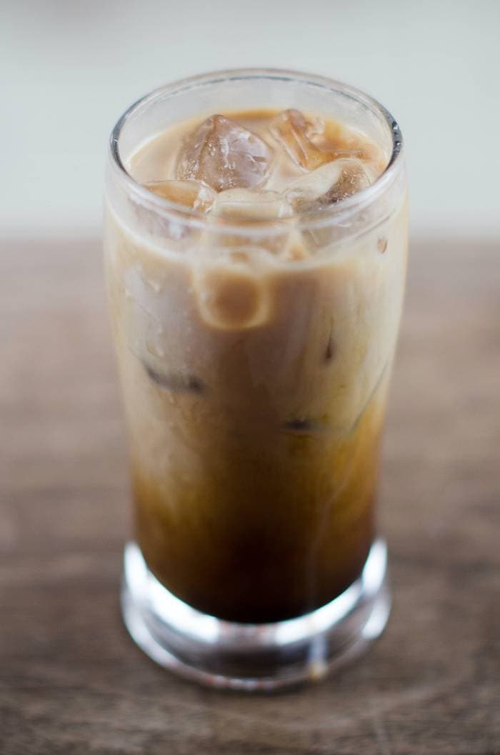 what is a cortado - iced cortado