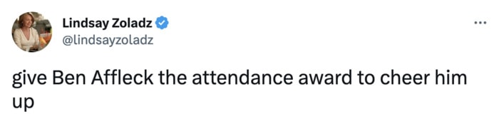 Ben Affleck Grammy Memes Tweets - audience attendance award